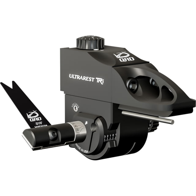 Qad UltraRest TRi Target Rest Black - Qad