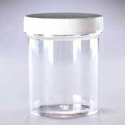 Qorpak Polystyrene Jars with Cap