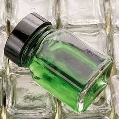 Qorpak Square Tablet Bottles Wide Mouth Qorpak