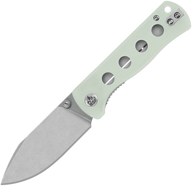 QSP Knife Canary Linerlock Jade G10 - Qsp Knife