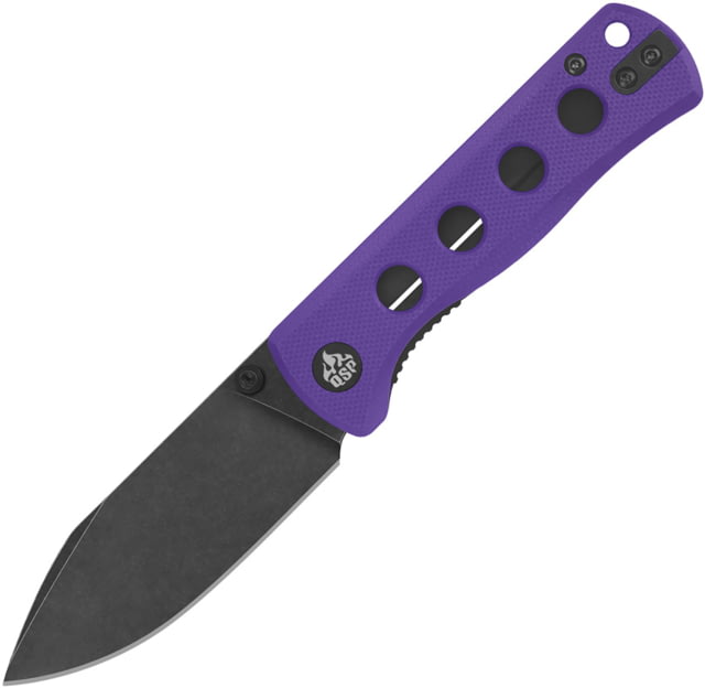 QSP Knife Canary Linerlock Purple G10 - Qsp Knife