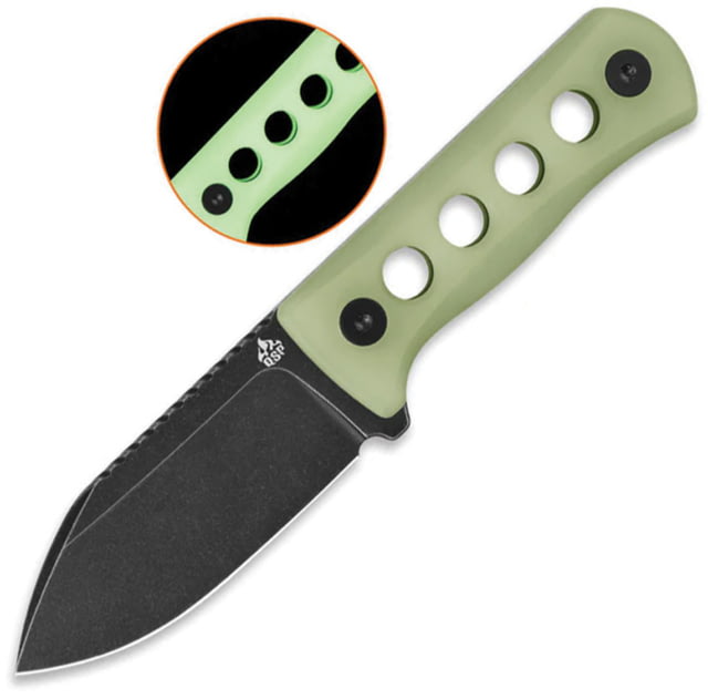 QSP Knife Canary Neck Knife BSW GITD - Qsp Knife