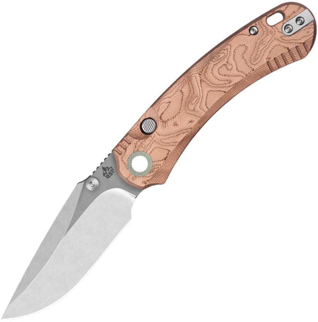 QSP Knife Coyote Button Linerlock Cppr - Qsp Knife