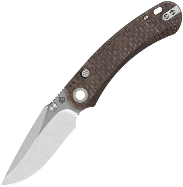 QSP Knife Coyote Button Linerlock Glow - Qsp Knife