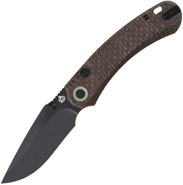 QSP Knife Coyote Button Linerlock Glow - Qsp Knife
