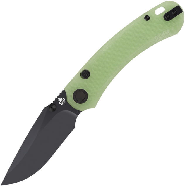 QSP Knife Coyote Button Linerlock Glow - Qsp Knife