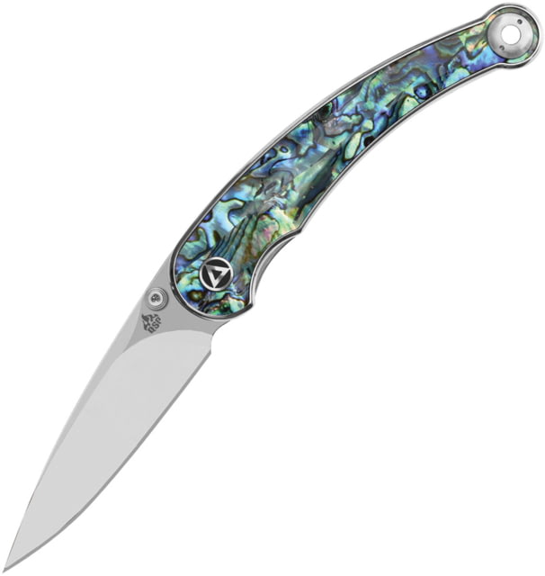 QSP Knife Dolphin Linerlock Abalone - Qsp Knife