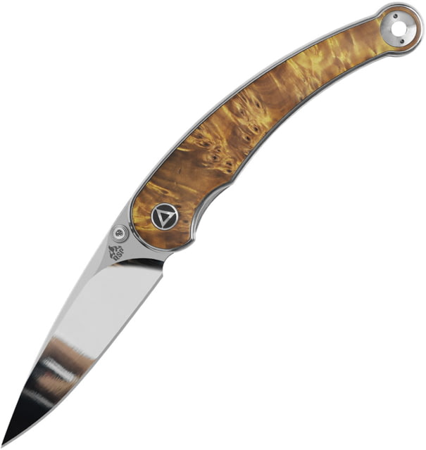 QSP Knife Dolphin Linerlock Wood - Qsp Knife