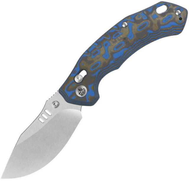 QSP Knife Elk Glyde Lock Blue Mic - Qsp Knife