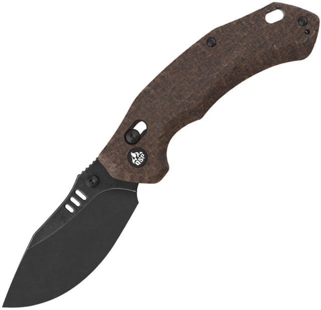 QSP Knife Elk Glyde Lock Glow Brown - Qsp Knife