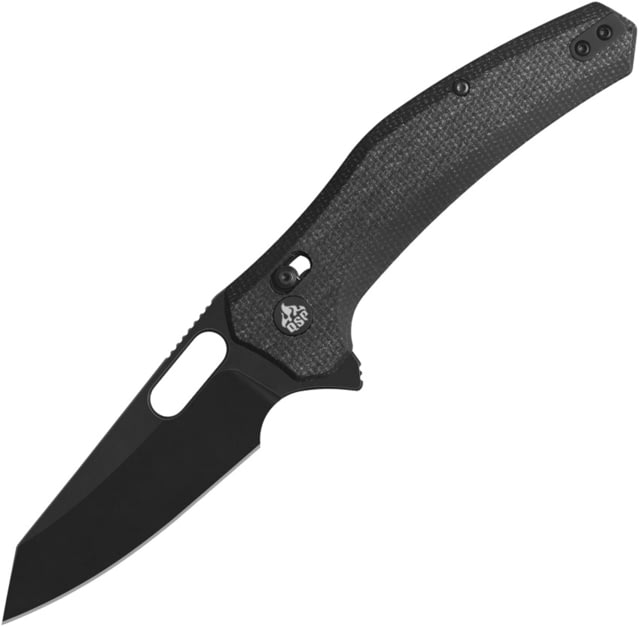 QSP Knife Emu Glyde Lock Black Mic - Qsp Knife