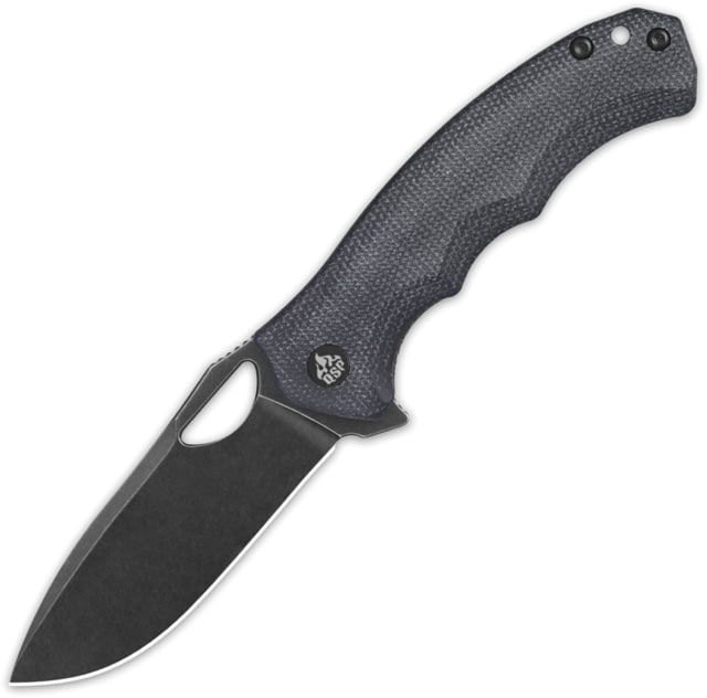 QSP Knife Gorilla Linerlock Black Mic - Qsp Knife