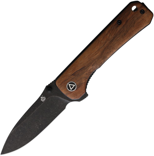QSP Knife QSP Hawk Linerlock Mkuruti 3.25 in Folding Knife Mkuruti wood - Qsp Knife