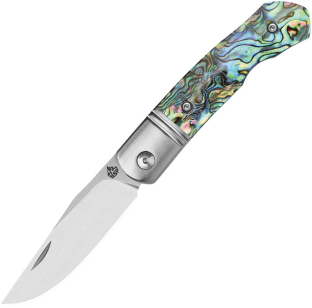QSP Knife Heron Slip Joint Abalone - Qsp Knife