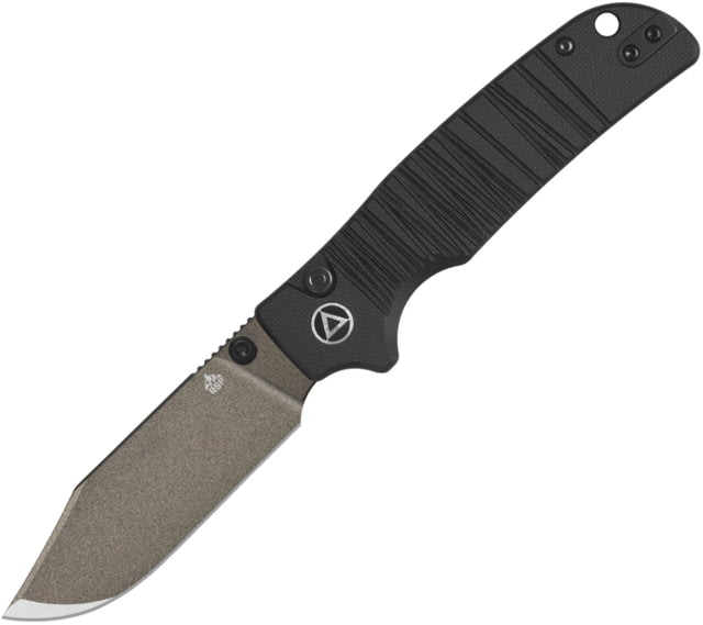 QSP Knife Kali Button Lock Black G10 - Qsp Knife