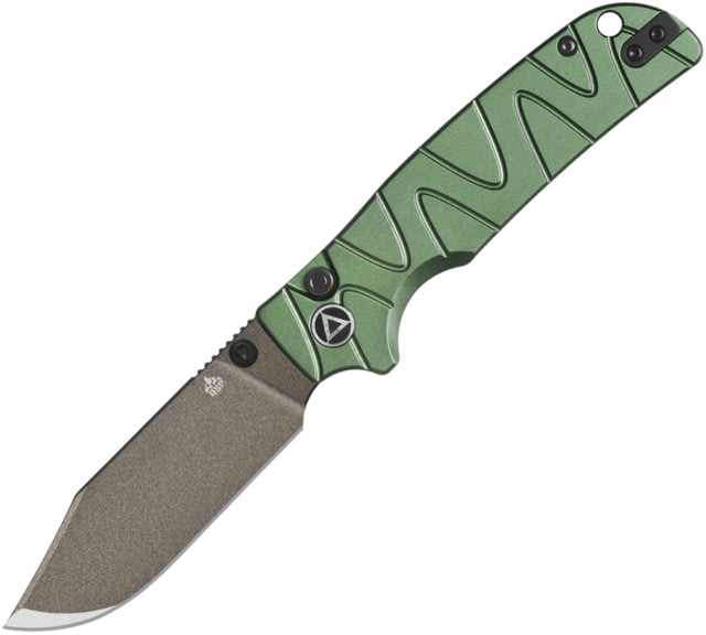 QSP Knife Kali Button Lock Green - Qsp Knife