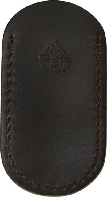 QSP Knife Leather Sheath Dark Brown - Qsp Knife