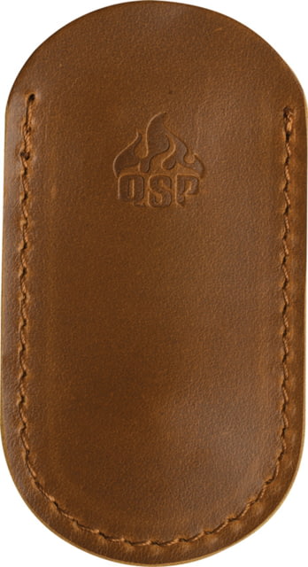 QSP Knife Leather Sheath Light Brown - Qsp Knife