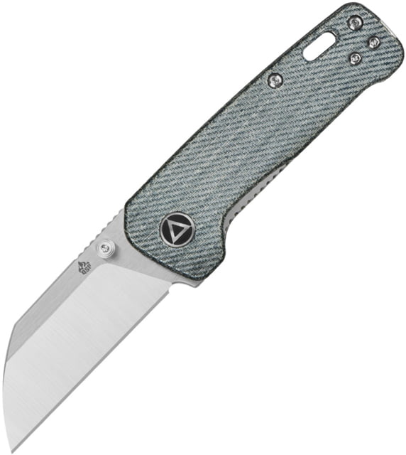 QSP Knife QSP Mini Penguin Linerlock Denim 2.25 in Folding Knife Denim canvas micarta - Qsp Knife