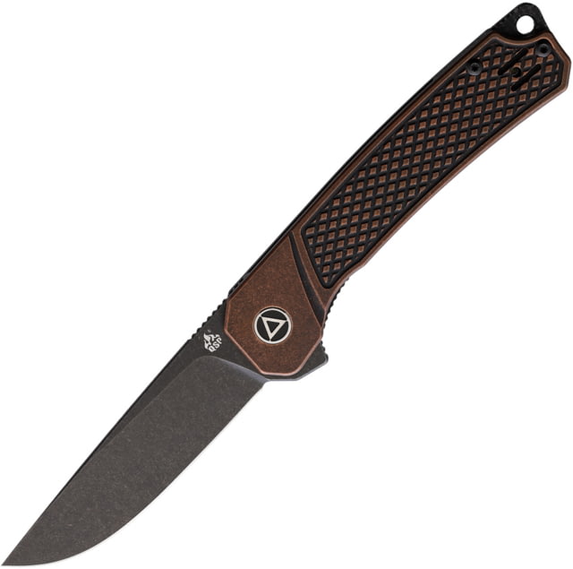 QSP Knife Osprey Linerlock Copper Black - Qsp Knife