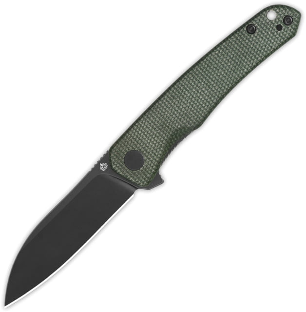 QSP Knife Otter Linerlock Green Micarta - Qsp Knife
