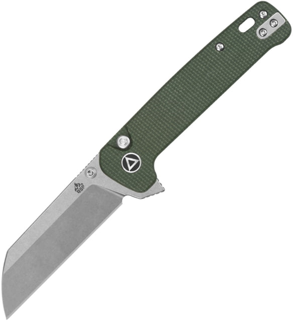 QSP Knife Penguin Button Lock Green - Qsp Knife