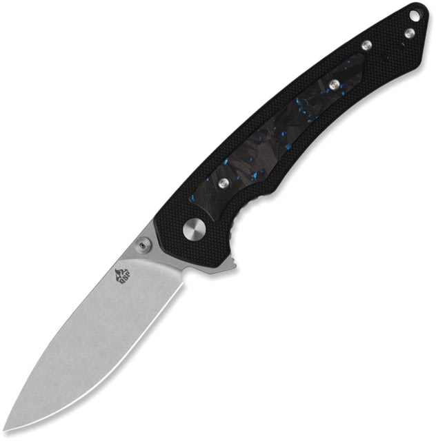 QSP Knife Peregrine Linerlock Blue CF - Qsp Knife