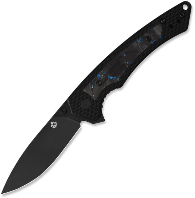 QSP Knife Peregrine Linerlock Blue CF - Qsp Knife