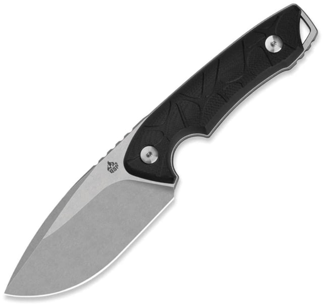 QSP Knife Tiny TOT Fixed Blade SW Black - Qsp Knife