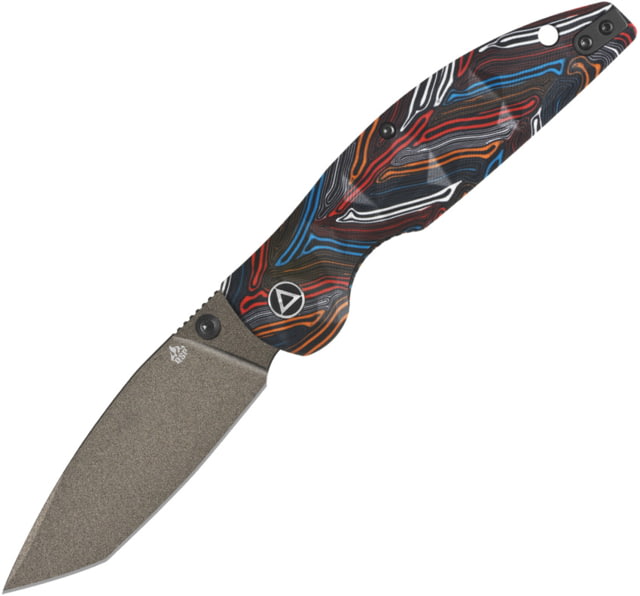 QSP Knife Turtle Punk Linerlock MultiG10 - Qsp Knife
