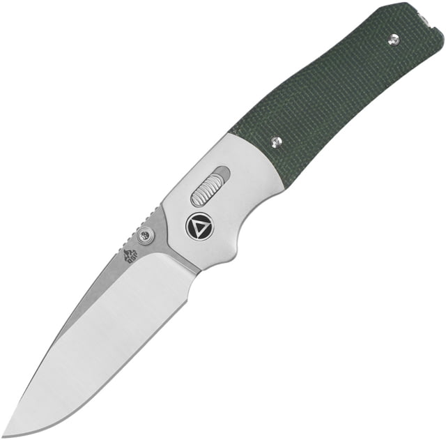 QSP Knife Vault Glyde Lock Green Micarta - Qsp Knife