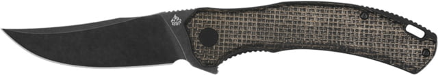 QSP Knife Walrus Linerlock Burlap Blk - Qsp Knife