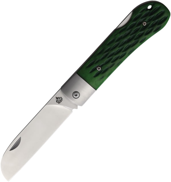 QSP Knife Worker Lockback Green Bone - Qsp Knife