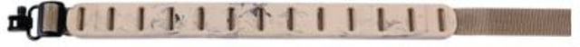 Quake Claw Slimline Sling Dual Q.r. Swivels Sand Camo - Quake