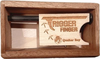 Quaker Boy Trigger Finger Push Button Turkey Call - Quaker Boy