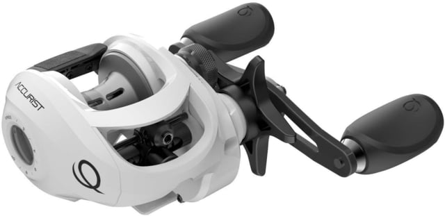 Quantum Accurist Baitcast Reel SZ 100 Reel LH Retrieve Oversized Non-Slip Handle Knobs and Continuous Anti-Reverse Clutch 1-PC Aluminum Frame 7.0-1