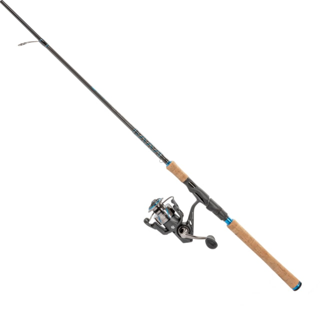 Quantum Benchmark Spinning Reel and Rod Combo 7ft 1-PC Medium-Light Fast Rod Graphite Composite Blank SZ 3000 Reel 5+1 Bearings 6.2-1 Ratio