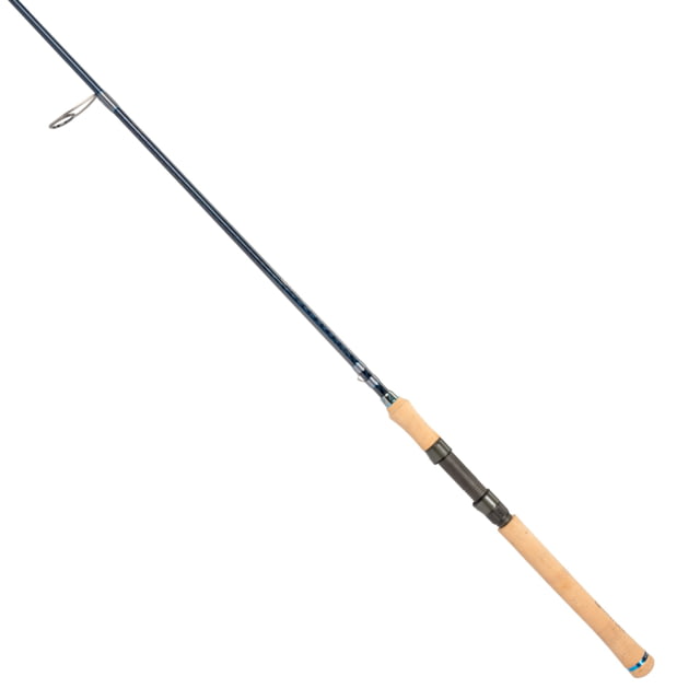 Quantum Myth Spinning Rod 7ft 1-PC Medium Fast Rod HXS30 Graphite Blank Seaguide Line Guides Fuji DPS Reel Seat Cork Handle Gray/Blue