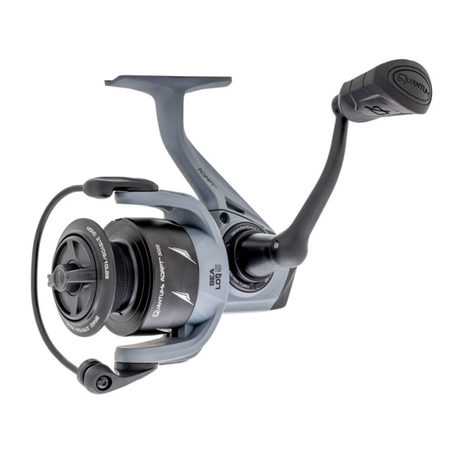 Quantum Adapt Spinning Fishing Reel Clam Pack Gray/Black