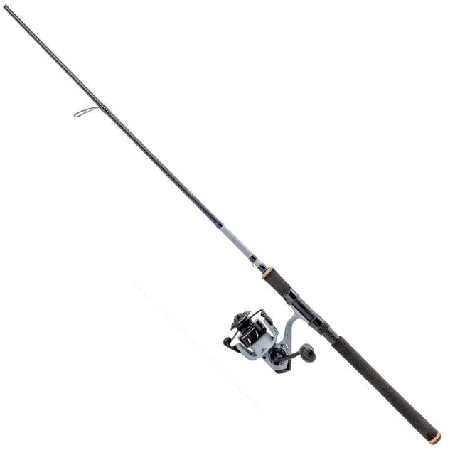 Quantum Adapt Spinning Rod and Reel Combo 7ft Medium Light 2 Pieces 8-15lb Gray/Black 3000