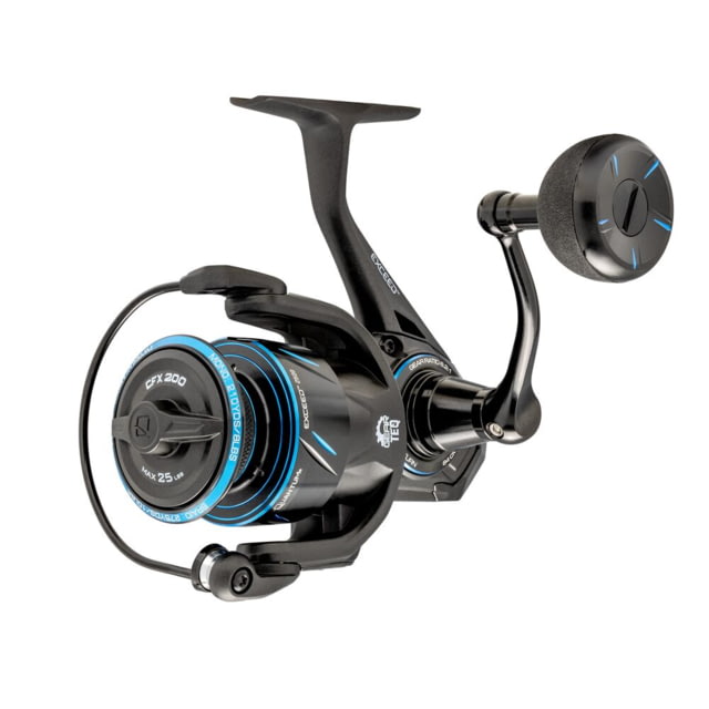Quantum Exceed Spinning Fishing Reel Black/Blue