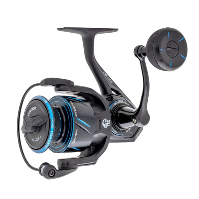 Quantum Exceed Spinning Fishing Reel Black/Blue