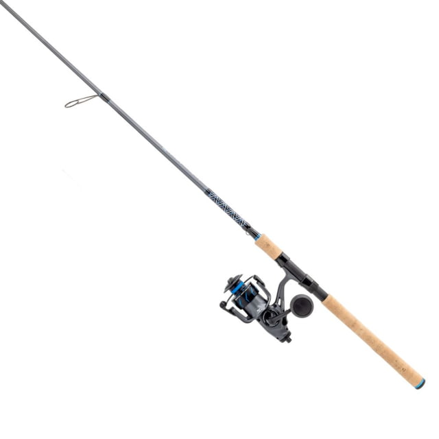 Quantum Merit Free Liner Spinning Rod and Reel Combo 7ft Medium 1 Pieces 10-17lb Gray/Black 4000