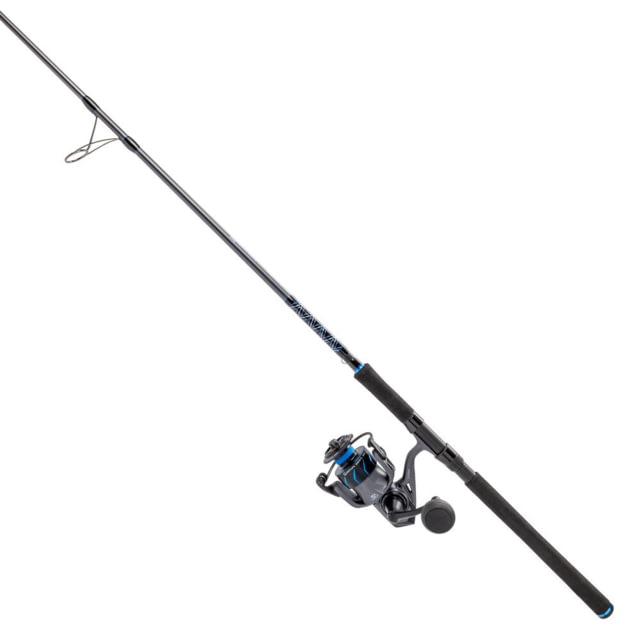 Quantum Merit Spinning Rod and Reel Combo 7ft Medium 12-20lb 2 Pieces Gray/Black 5000