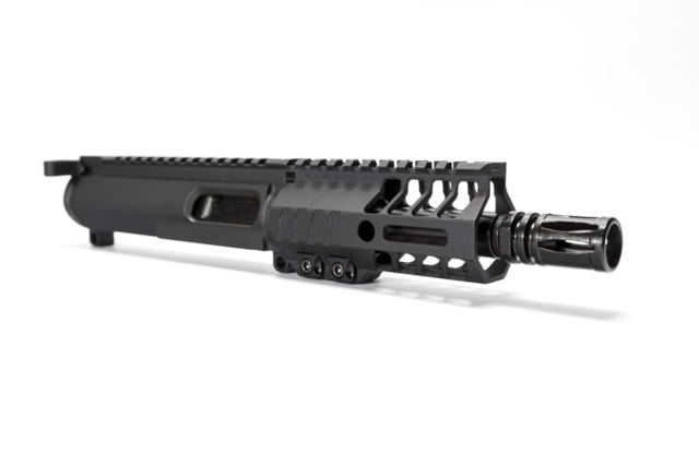 Quarter Circle 10 45 ACP Complete Upper Receiver w/ PMUR 10.5in Barrel .578-28 10.5in HG FH Black - Quarter Circle 10