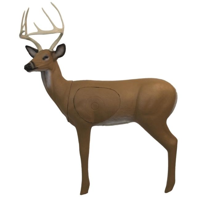 R and W Targets Alert Deer Target Replaceable Vital Brown - R And W Targets