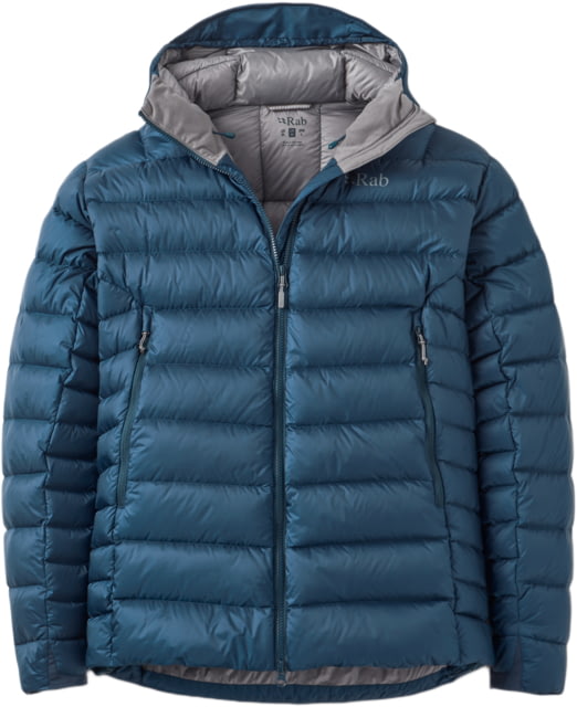 Rab Rab Electron Pro Hoody - Men's Tempest Blue Extra Large - $380.00 at Optics Planet