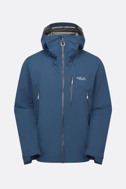 Rab Downpour Mountain Jacket - Man's Tempest Blue 2XL