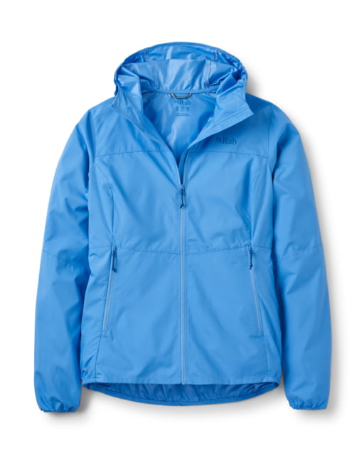 Rab Windgather Hooded Jacket - Women's Bluebird 14/Large