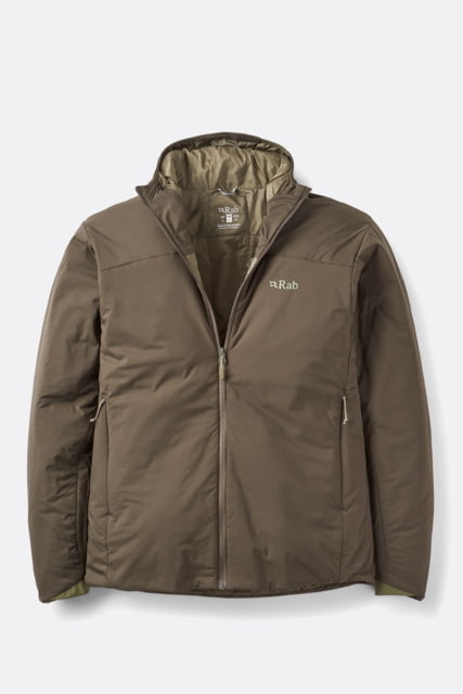Rab Xenair Alpine Light Jacket - Man's Dark Army Medium